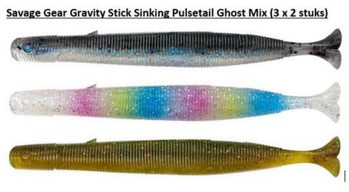 Zeebaars (1) - Savage Gear Gravity Stick 140 mm, Watersport en Boten, Hengelsport | Zeevissen, Nieuw, Overige typen, Verzenden