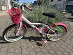 Kinderfiets voor meisjes van 4-6 jaar, Ophalen, Bwin, 16 inch, Handrem