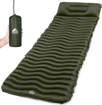 Opblaasbare campingmatras | ultralicht | voor camperen beschikbaar voor biedingen