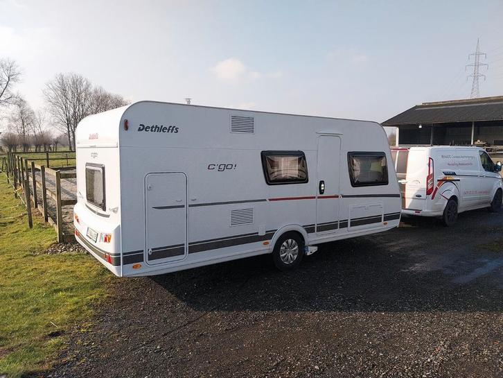Dethleffs C'Go 495 QSK, Caravans en Kamperen, Caravans, Bedrijf, Dethleffs, Mover, Ophalen