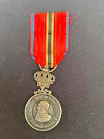 Lot 26: medaille op naam congo leopold II, Ophalen of Verzenden