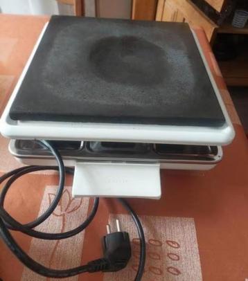 Echte steensteen/Gourmet/Raclette Tefal 8 personen beschikbaar voor biedingen