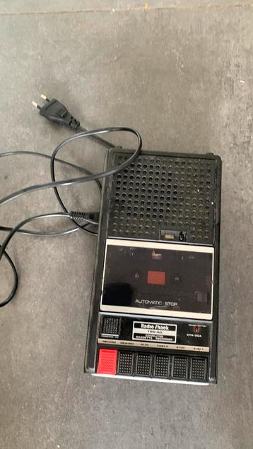 Radiocassetterecorder, Audio, Tv en Foto, Ophalen, Enkel