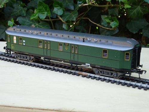 Zeer mooie Duitse wagon - Fleischmann - HO, Hobby en Vrije tijd, Modeltreinen | H0, Zo goed als nieuw, Wagon, Gelijkstroom, Fleischmann
