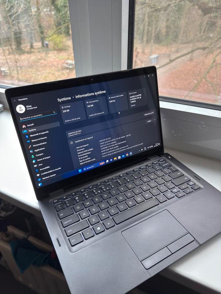 Dell Latitude 5300 2-in-1 – Touchscreen / Convertible, Computers en Software, Windows Laptops, Zo goed als nieuw, SSD, 8 GB, Ophalen