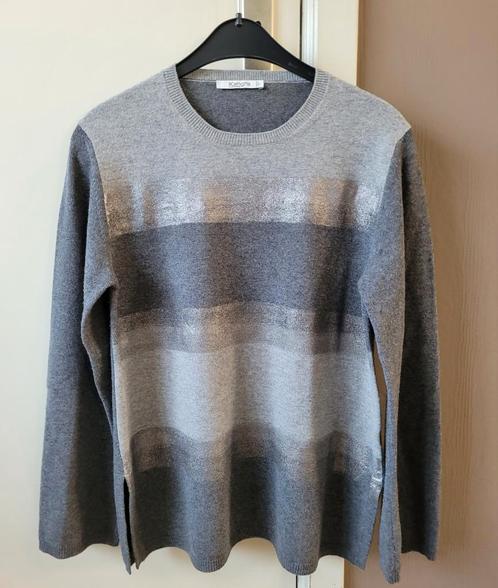 Mooie trui merk Kangra Cashmere, It44=Be40..als nieuw, Kleding | Dames, Truien en Vesten, Grijs, Ophalen of Verzenden