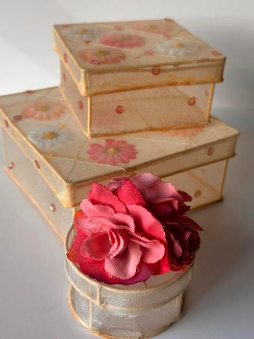 Juwelen doosjes 🌸🌷, Huis en Inrichting, Woonaccessoires | Overige, Gebruikt, Ophalen
