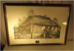 Mooie Litho 'Het Huis van Mieke Hannes' - Gesigneerd, Antiek en Kunst, Kunst | Litho's en Zeefdrukken, Ophalen of Verzenden