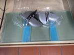 2 schabben in glas met houder, Ophalen