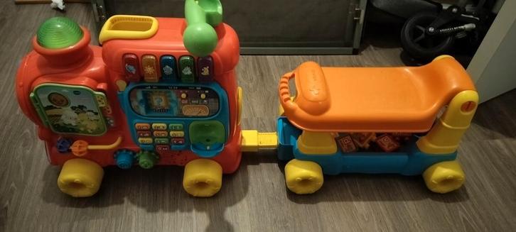 V tech trein, Kinderen en Baby's, Speelgoed | Vtech, Gebruikt, Ophalen