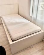 IKEA MALM 90 bed met latenbodem en matras, Huis en Inrichting, Ophalen, Gebruikt, Eenpersoons, 90 cm