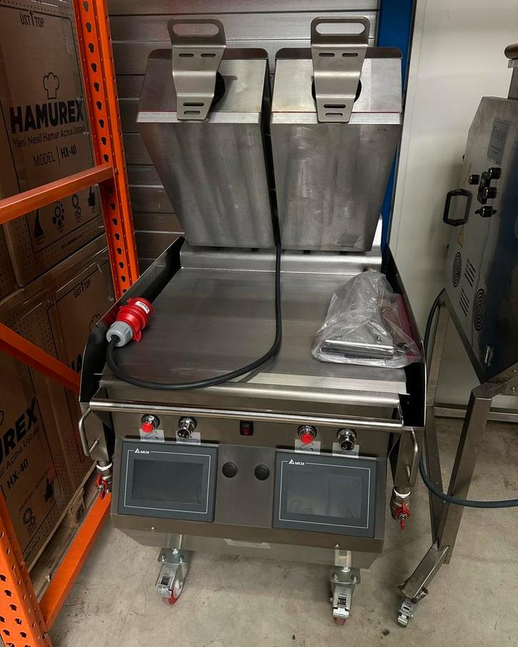 Horeca Dubbelzijdig Grill 2 platen, Zakelijke goederen, Horeca | Food, Ophalen of Verzenden