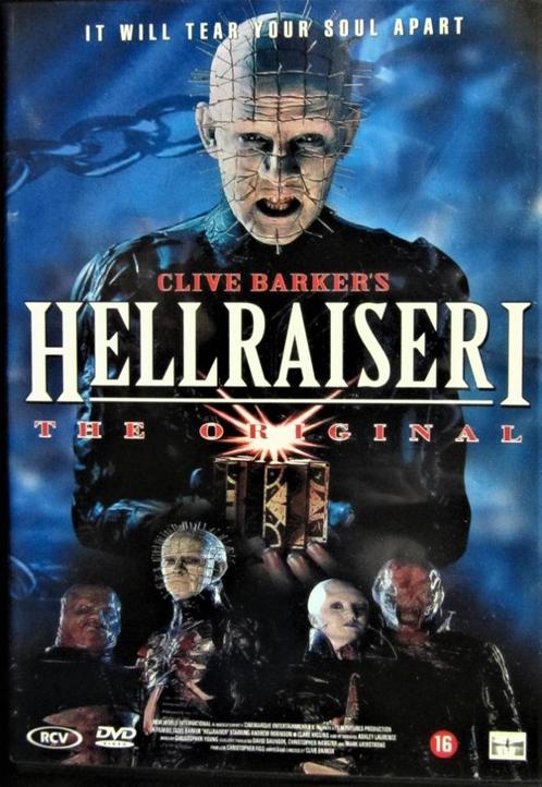 DVD HORROR- HELLRAISER I., Cd's en Dvd's, Dvd's | Horror, Zo goed als nieuw, Overige genres, Alle leeftijden, Ophalen of Verzenden