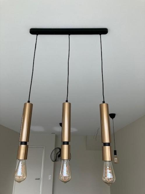 Decoratieve hanglampen bronskleurig - merk : Lampinno, Huis en Inrichting, Lampen | Plafondlampen, Nieuw, Metaal, Ophalen of Verzenden