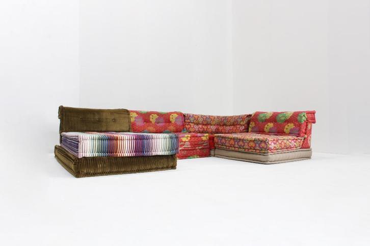 Roche Bobois Mah Jong sofa Kenzo Hans Hopfer, set van 12, Maison & Meubles, Canapés | Sofas & Chaises Longues, Utilisé, Quatre personnes ou plus