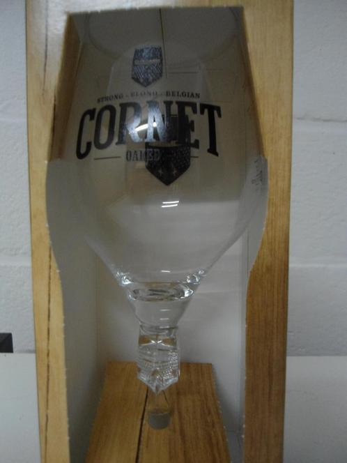 splinternieuwe cornet glazen in mooi geschenkdoosje, Verzamelen, Biermerken, Nieuw, Ophalen of Verzenden