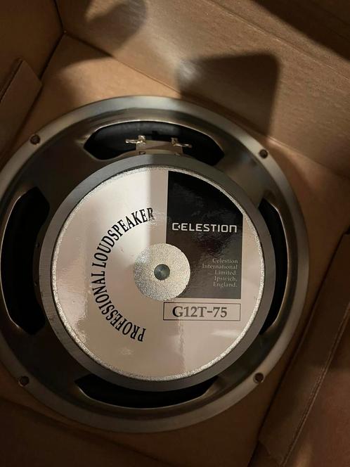 Celestion G12T-75 speakers, Muziek en Instrumenten, Versterkers | Bas en Gitaar, Zo goed als nieuw, Ophalen
