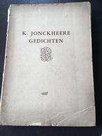 Karel Jonckheere gedichten - 1942, Ophalen of Verzenden