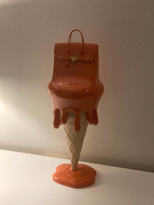 Sculpture Ice cream with bag avec certificat, Antiquités & Art, Art | Objets design