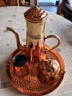Koper koffieset, Antiek en Kunst, Ophalen, Koper