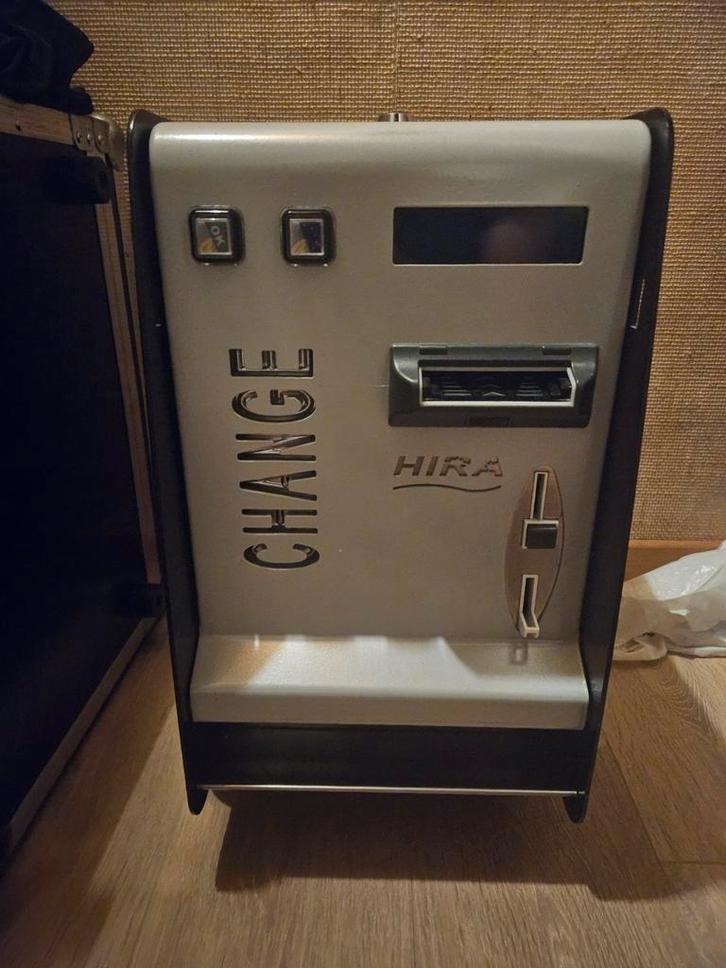 Wisselautomaat / jetonautomaat, Verzamelen, Automaten | Gokkasten en Fruitautomaten, Zo goed als nieuw, Ophalen