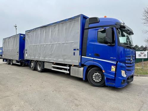 Mercedes-Benz Actros 2645 6x2 105m³ JUMBO + RETARDER + KRAN, Auto's, Vrachtwagens, Bedrijf, Te koop, ABS, Elektrische buitenspiegels