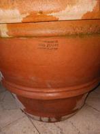 Pot de fleurs en terre cuite Ugo Poggi impruneta Italia, Jardin & Terrasse, Enlèvement ou Envoi, Comme neuf, Terracotta