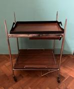 Vintage serveerwagentje (sixties), Ophalen, Gebruikt