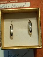 gouden oorbellen, Handtassen en Accessoires, Oorbellen, Ophalen, Zo goed als nieuw