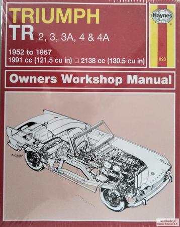 Haynes Owners Workshop Manual Triumph TR 2, 3, 3A, 4 & 4A MG
