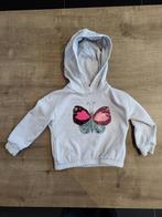 Witte hoodie met interactieve vlinder C&A maat 92, Comme neuf, C&A, Fille, Pull ou Veste