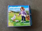 Playmobil set Milka meisje met kip 70372, Comme neuf, Enlèvement ou Envoi