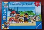 Ravensburger: puzzel 2x24 stukjes "paw patrol" (als nieuw), Comme neuf, 10 à 50 pièces, 4 à 6 ans, Enlèvement ou Envoi