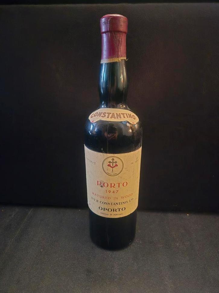 Verzamelobject porto Constantino 1947, Verzamelen, Wijnen, Zo goed als nieuw, Port, Ophalen