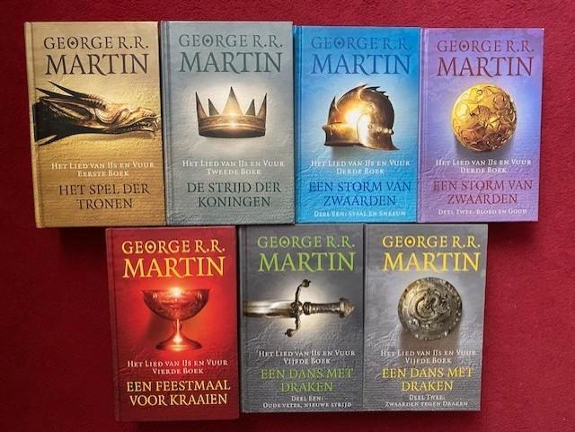 GEORGE MARTIN HET LIED VAN IJS EN VUUR DE COMPLETE SERIE IN, Boeken, Fantasy, Ophalen of Verzenden
