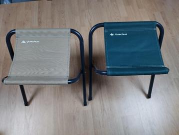 4 opvouwbare kampeerkrukjes Quechua beschikbaar voor biedingen