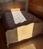 Chambre à coucher complète avec sommier, Deux personnes, Enlèvement, Utilisé