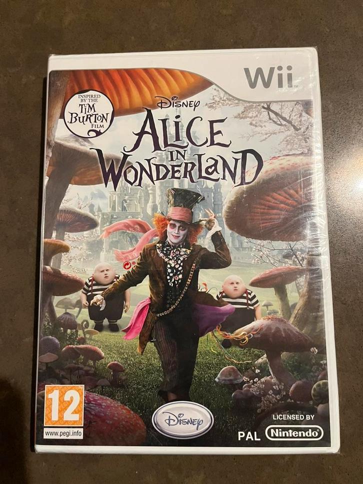 Nintendo Wii spel Alice in Wonderland (sealed), Games en Spelcomputers, Games | Nintendo Wii, Nieuw, Avontuur en Actie, 1 speler
