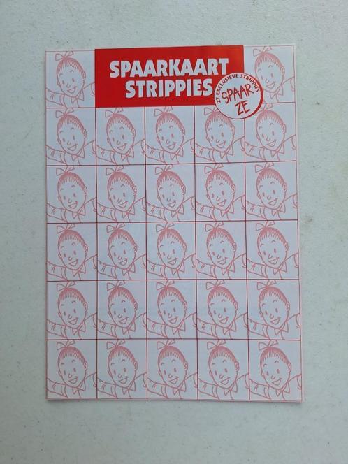 Vandersteen Suske Wiske - Spaarkaart Strippies Flippo's 1996, Collections, Personnages de BD, Comme neuf, Autres types, Bob et Bobette