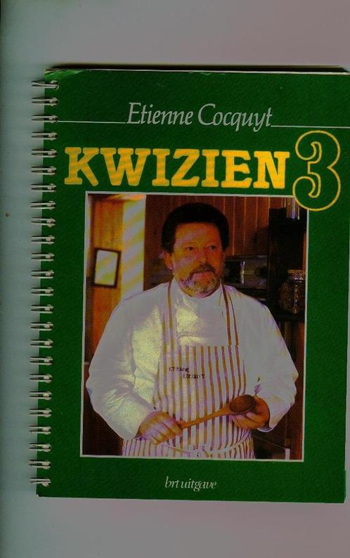 Kwizien 3 etienne cocquyt, Livres, Livres de cuisine, Comme neuf, Enlèvement ou Envoi
