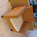 Fauteuil rotin, Maison & Meubles, Enlèvement, Utilisé, Moins de 75 cm, 50 à 75 cm