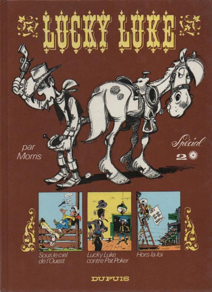 LUCKY LUKE - N spécial comprenant 3 récits - RE de 1986, Livres, BD, Comme neuf, Plusieurs BD, Enlèvement ou Envoi