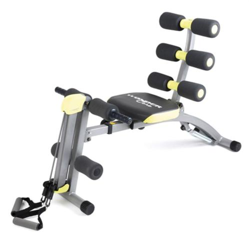 fitnes, Sport en Fitness, Fitnessapparatuur, Zo goed als nieuw, Roeitrainer, Armen, Benen, Borst, Buik, Rug, Metaal, Ophalen