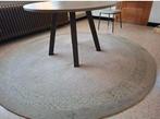 Vloertapijt, Huis en Inrichting, Ophalen, Beige, Rond, Zo goed als nieuw