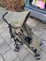 Groene buggy met kap ,en regenbedekking, Kinderen en Baby's, Buggy's, Ophalen, Zo goed als nieuw, Overige merken, Verstelbare rugleuning