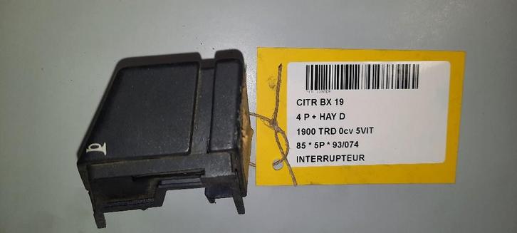 SCHAKELAAR Citroën BX diesel (01-1983/12-1994), Auto-onderdelen, Dashboard en Schakelaars, Citroën, Gebruikt