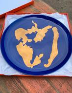 Serveerbord donkerblauw - goud Feast, Ophalen