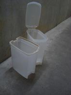 Poubelle à pédale, Ophalen, Zo goed als nieuw, Met pedaal, Minder dan 50 cm