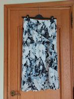 jupe marine/blanc - taille 42 - "Nienhaus & Lotz", Taille 42/44 (L), Enlèvement ou Envoi, Nienhaus & Lotz, Porté