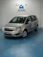 Opel zafira 1.8 benzine 140pk 7 zitplaatsen, Auto's, Monovolume, Zwart, Bedrijf, 5 deurs